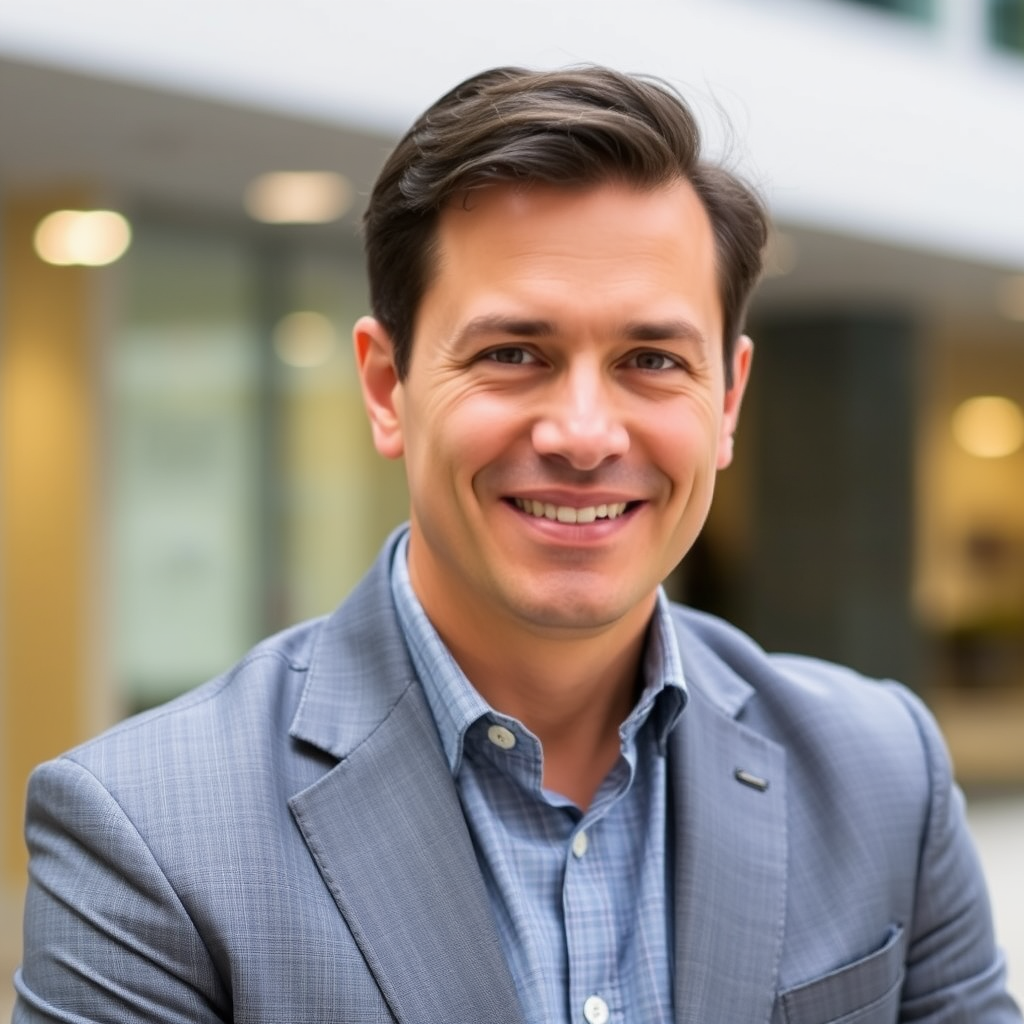 Fotografía profesional de la CFO de YPF, experta en finanzas corporativas y gestión de inversiones en el sector energético